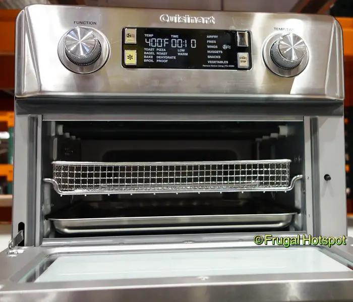 Cuisinart Digital AirFryer Toaster Oven | interior view | Costco Display