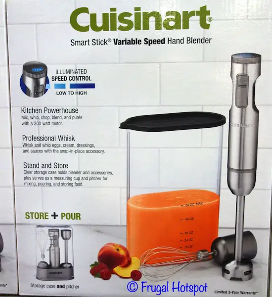 Cuisinart Smart Stick Variable Speed Hand Blender HB-800PC | Costco