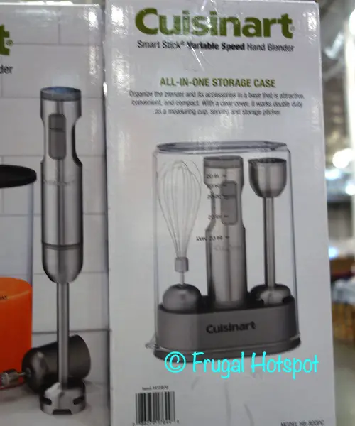 Cuisinart Smart Stick Variable Speed Hand Blender HB-800PC Storage Case | Costco