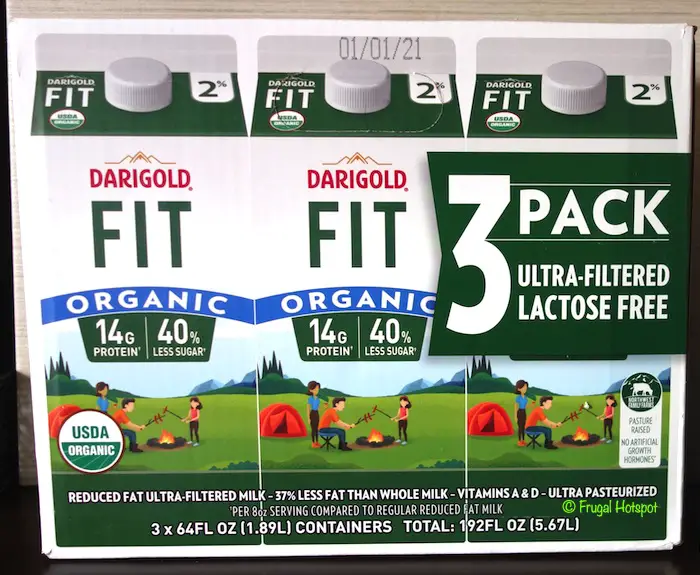Darigold FIT Ultra-Filtered Lactose-Free Organic 2% Milk | 3 Pack | Costco