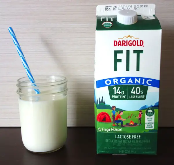 Darigold FIT Ultra-Filtered Lactose-Free Organic 2% Milk and Cup of Milk | Costco