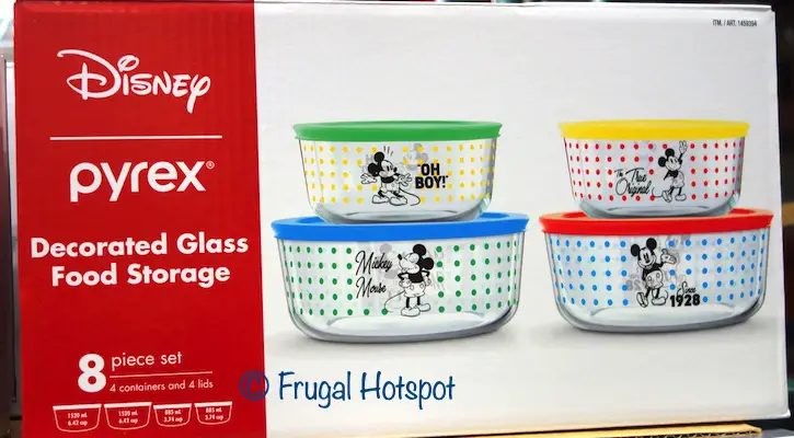 Disney Mickey Mouse Pyrex Glass Food Storage | Costco