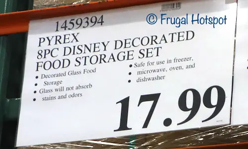 Disney Star Wars Pyrex Glass Food Storage | Costco Price