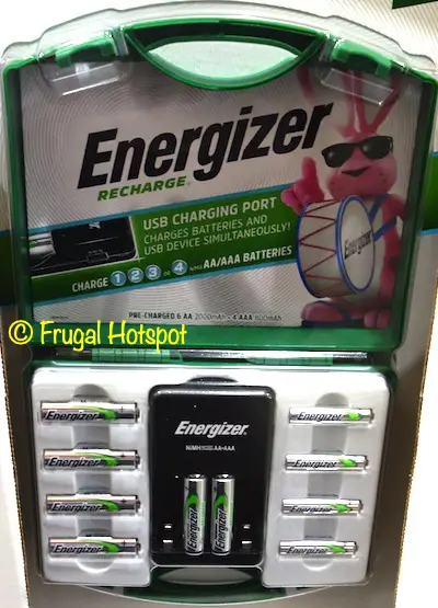 Energizer Rechargeable Battery Combo | Costco Item 1447989