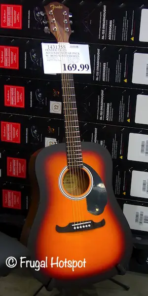 FenderFA125 Dreadnought Acoustic Guitar Bundle | Costco