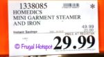 HoMedics-Perfect-Steam-Mini-Garment-Steamer-Iron-Costco-Sale-Price