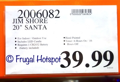 Jim Shore Santa | Costco Price