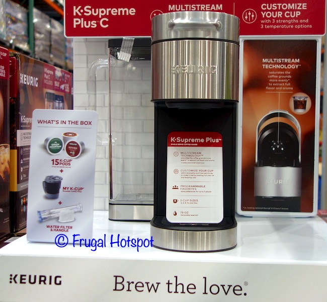 Keurig K-Supreme Plus C Single Serve Coffee Maker | Costco Display