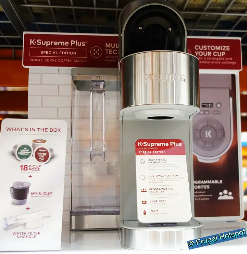 Keurig K-Supreme Plus Special Edition Single Serve Coffee Maker | Costco