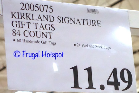 Kirkland Signature Gift Tags 2020 | Costco Price