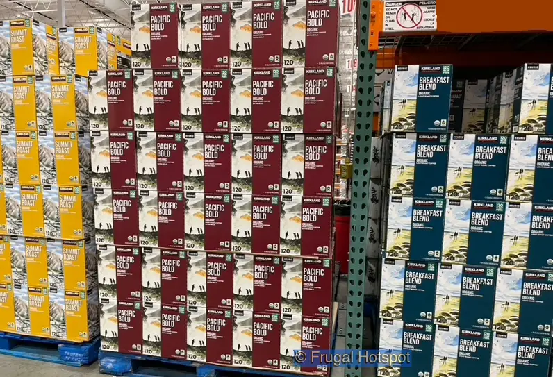 Kirkland Signature K-Cup Coffee Pods | Summit Roast and Pacific Bold and Breakfast Blend | Costco