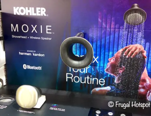 Kohler Moxie Showerhead Wireless Speaker | Costco Display
