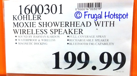 Kohler Moxie Showerhead Wireless Speaker | Costco Price