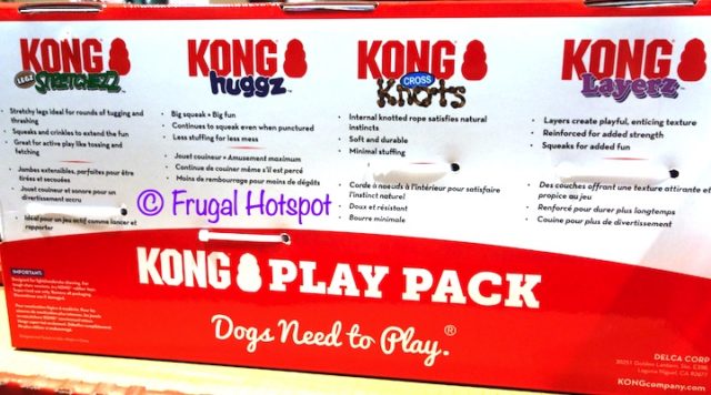 Kong Play Pack Dog Toys - Costco Sale! | Frugal Hotspot