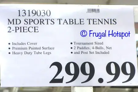 MD Sports Table Tennis Table | Costco Price