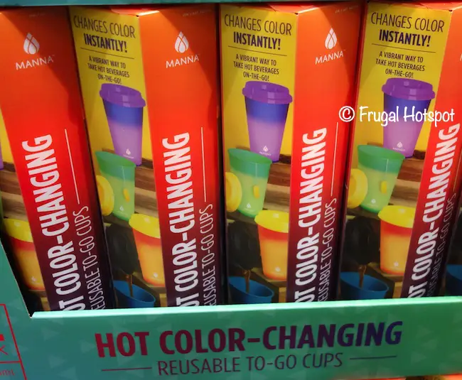 Manna Hot Color-Changing Reusable To Go Cups | Costco