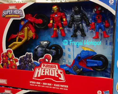 Marvel Super Hero Adventures Figures + Motorcycles | Costco