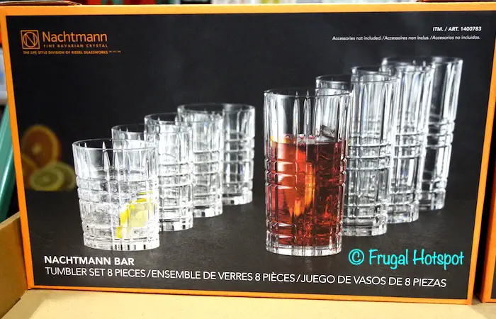 Nachtmann Bar Crystal Tumbler 8-Piece Set | Costco