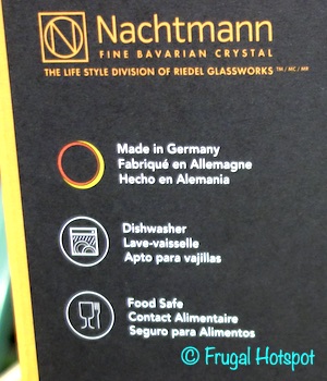 Nachtmann Bar Crystal Tumbler 8-Piece Set Description | Costco