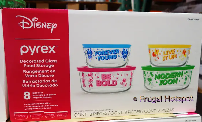 Select Costco locations have the Disney Minnie Mouse Pyrex Glass Food Storage Set | Costco