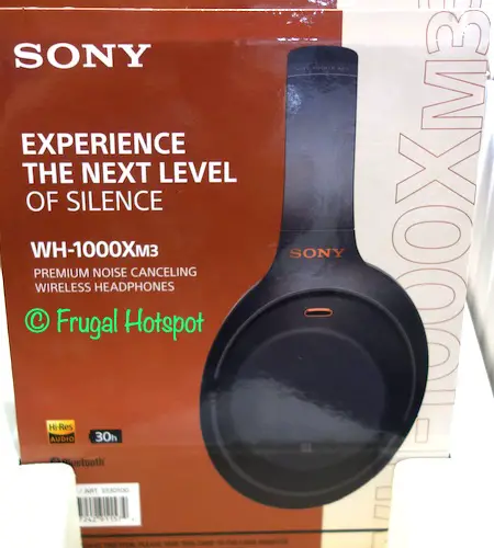 Sony Noise Canceling Wireless Headphones (WH-1000Xm3) | Costco