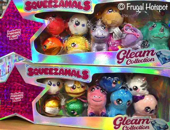 Squeezamals Gleam Collection 10-Piece | Costco