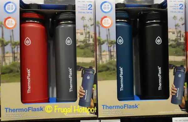 ThermoFlask Stainless Steel Water Bottles | Costco Item 1424563