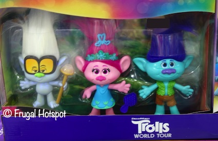 Trolls World Tour Friendship Dolls 3-Pack | Costco