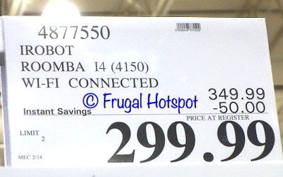 irobot roomba i4 Costco Sale Price