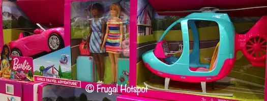 Barbie Girls Travel Adventure Helicopter and Vehicle Set | Costco
