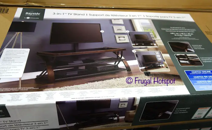 Bayside Furnishings Burkedale 3-in-1 TV Stand | Costco