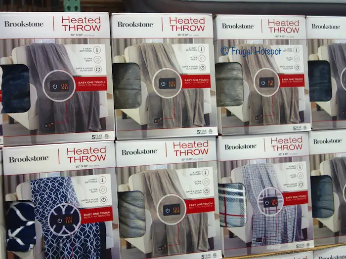 Brookstone Heated Throw | Costco