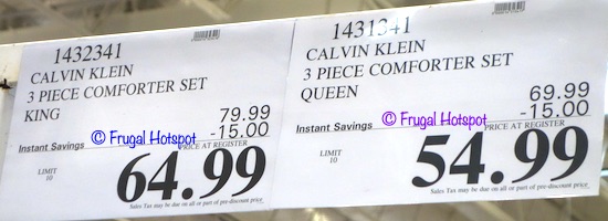 Calvin Klein Comforter Set | Costco Sale Price