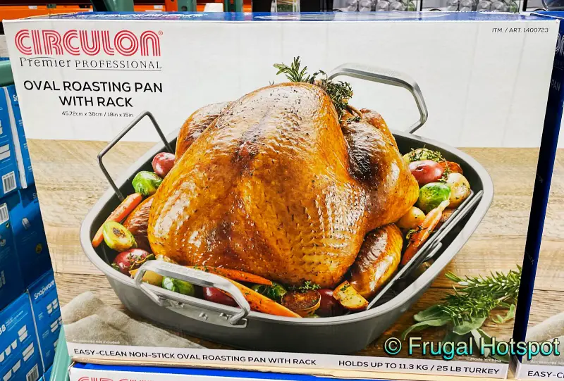 Circulon Oval Roaster with Rack | Costco