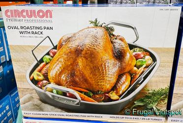 Costco Fans Midwest on Instagram: “Circulon oval roasting pan with