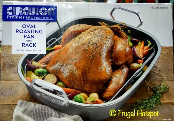 Circulon Oval Roasting Pan | Costco