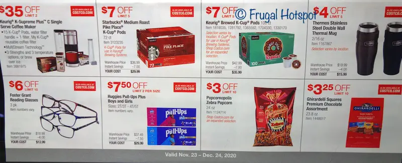 Costco DECEMBER 2020 Coupon Book P13