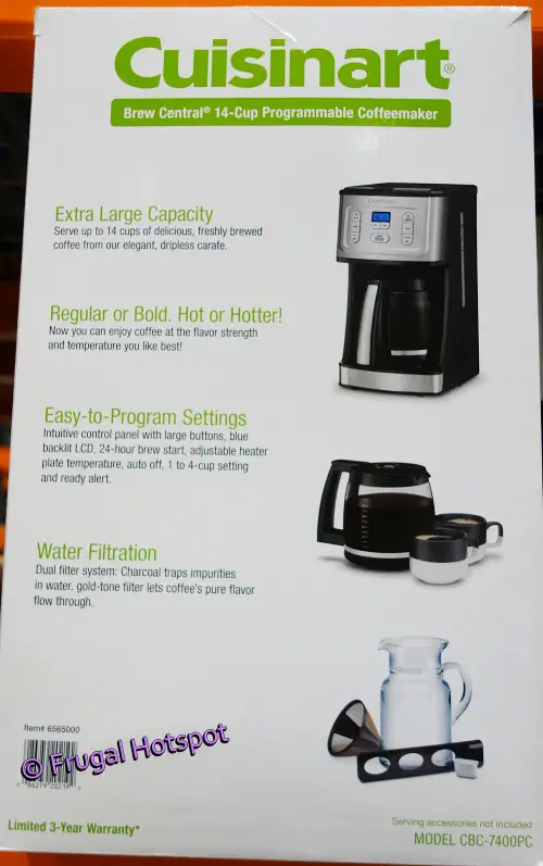 Cuisinart Brew Central Coffeemaker 14 cup | Costco