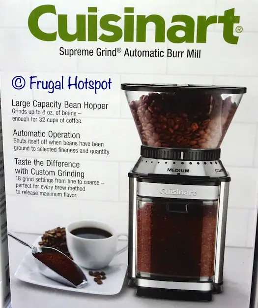 Cuisinart Supreme Grind Automatic Burr Mill | Costco