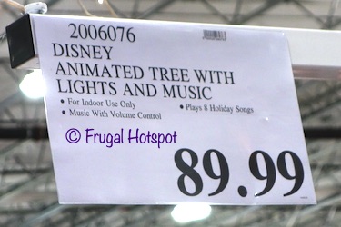 Disney Animated Tree with Music | Costco price