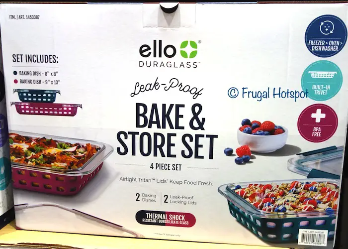 Ello Bake and Store Set 4 Pc set | Costco