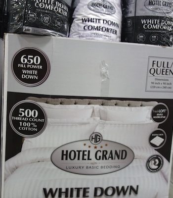 Hotel Grand White Down Comforter Queen | Costco