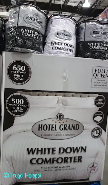 Hotel Grand White Down Comforter Queen | Costco