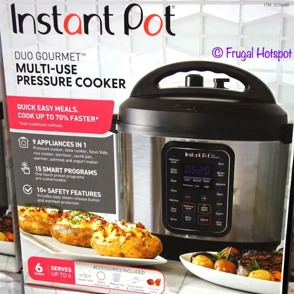 Instant Pot Duo Gourmet Pressure Cooker | Costco