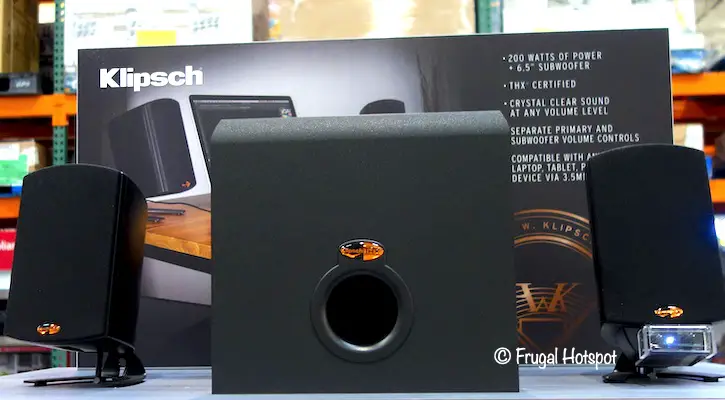 Klipsch ProMedia 2.1 THX Computer Speakers | Costco Display