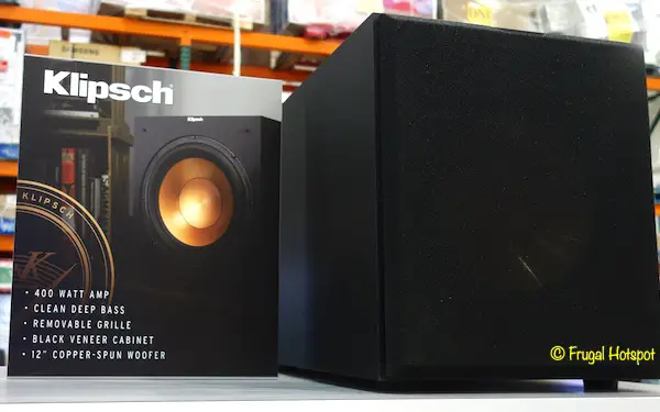 Klipsch R-12SW Reference Subwoofer View | Costco Display