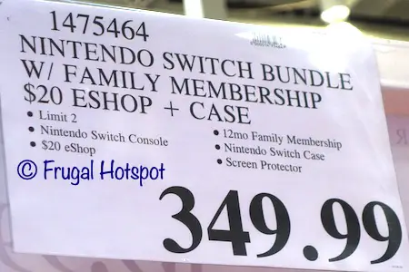 Nintendo Switch Bundle | Costco Price