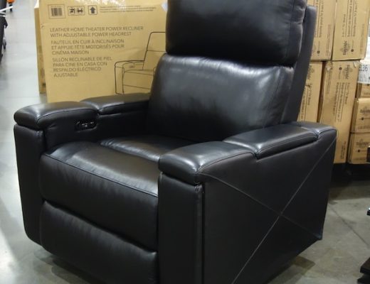 Pulaski Leather Home Theater Power Recliner | Costco Display