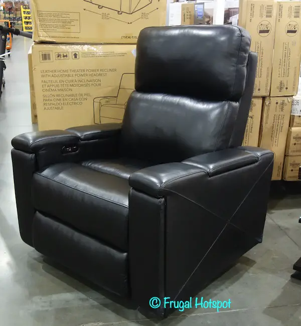 Pulaski Leather Home Theater Power, Leather Power Recliner Chair Costco
