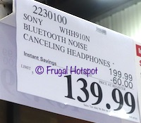 Sony Wireless Noise Canceling Headphones | Costco Sale Price Sony Wireless Noise Canceling Headphones | Costco Sale Price
